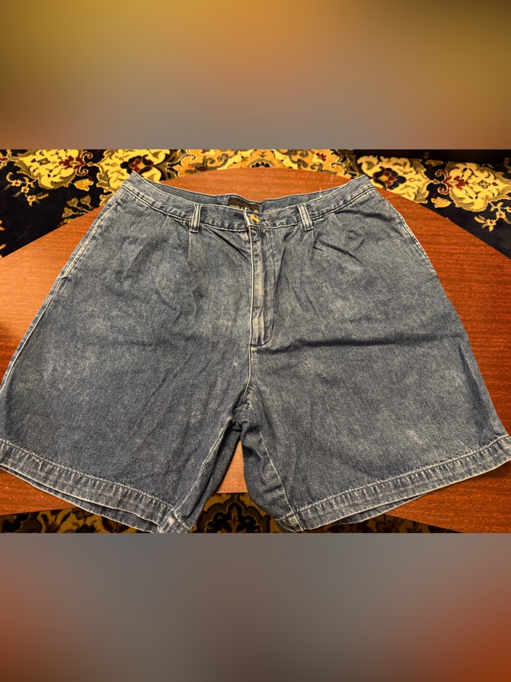croft & barrow Men's Blue Denim Shorts